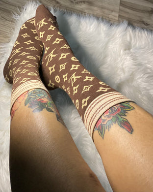 Inspired Branded Cotton Socks